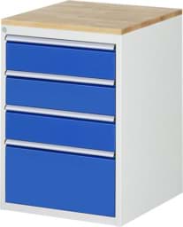 Zeige Details für Schubladenschrank Modell L5.3, 825 x 580 x 650 mm HxBxT Bild von Schubladenschrank Modell L5.3, 825 x 580 x 650 mm HxBxT