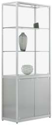 Zeige Details für Staufachvitrine 2000x800x400 mm HxBxT Bild von Staufachvitrine 2000x800x400 mm HxBxT