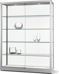 Zeige Details für Standvitrine Vertum 400, 2000x1520x520 mm HxBxT Bild von Standvitrine Vertum 400, 2000x1520x520 mm HxBxT