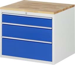Zeige Details für Schubladenschrank Modell XL3.16, 645 x 770 x 650 mm HxBxT Bild von Schubladenschrank Modell XL3.16, 645 x 770 x 650 mm HxBxT