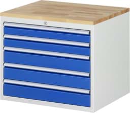 Zeige Details für Schubladenschrank Modell XL3.20, 645 x 770 x 650 mm HxBxT Bild von Schubladenschrank Modell XL3.20, 645 x 770 x 650 mm HxBxT