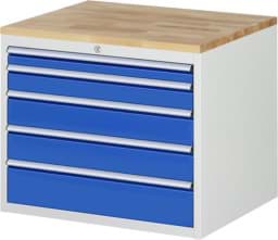 Zeige Details für Schubladenschrank Modell XL3.11, 645 x 770 x 650 mm HxBxT Bild von Schubladenschrank Modell XL3.11, 645 x 770 x 650 mm HxBxT