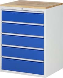Zeige Details für Schubladenschrank Modell XL7.5, 1035 X 770 x 650 mm HxBxT Bild von Schubladenschrank Modell XL7.5, 1035 X 770 x 650 mm HxBxT