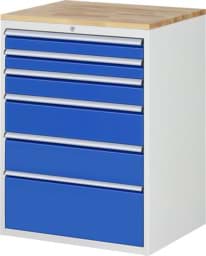 Zeige Details für Schubladenschrank Modell XL7.7, 1035 x 770 x 650 mm HxBxT Bild von Schubladenschrank Modell XL7.7, 1035 x 770 x 650 mm HxBxT