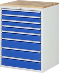 Zeige Details für Schubladenschrank Modell XL7.8, 1035 x 770 x 650 mm HxBxT Bild von Schubladenschrank Modell XL7.8, 1035 x 770 x 650 mm HxBxT