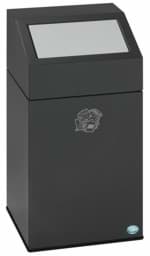 Zeige Details für Wertstoffsammelgerät WSG 40E, Einwurfklappe Lichtgrau RAL 7035 Bild von Wertstoffsammelgerät WSG 40E, Einwurfklappe Lichtgrau RAL 7035