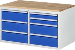 Zeige Details für Schubladenschrank Modell LL3.0.1, 645x1145x650mm HxBxT Bild von Schubladenschrank Modell LL3.0.1, 645x1145x650mm HxBxT