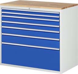 Zeige Details für Schubladenschrank Modell XXL7.9, 1035x1145x650mm HxBxT Bild von Schubladenschrank Modell XXL7.9, 1035x1145x650mm HxBxT