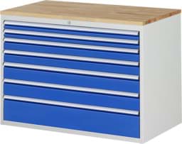 Zeige Details für Schubladenschrank Modell XXL5.0, 825x1145x650mm HxBxT Bild von Schubladenschrank Modell XXL5.0, 825x1145x650mm HxBxT