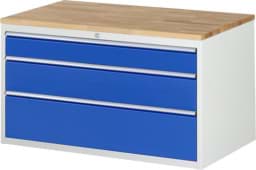 Zeige Details für Schubladenschrank Modell XXL3.16, 645x1145x650mm HxBxT Bild von Schubladenschrank Modell XXL3.16, 645x1145x650mm HxBxT