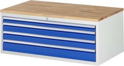 Zeige Details für Schubladenschrank Modell XXL2.7, 465x1145x650mm HxBxT Bild von Schubladenschrank Modell XXL2.7, 465x1145x650mm HxBxT
