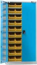 Zeige Details für Werkstattschrank mit Türen und Behälter 1950x950x400 mm HxBxT UK1-B11 Bild von Werkstattschrank mit Türen und Behälter 1950x950x400 mm HxBxT UK1-B11