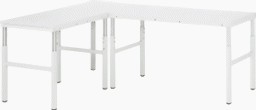 Zeige Details für Eck-Platte für Serie E, 700x700x650-1000 mm LxTxH, EGB-Hartlaminat-Arbeitsplatte für rechtwinklige Ecklösungen
 Bild von Eck-Platte für Serie E, 700x700x650-1000 mm LxTxH, EGB-Hartlaminat-Arbeitsplatte für rechtwinklige Ecklösungen