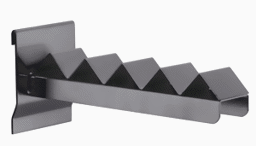 Zeige Details für Wellenträger, Wellenabstand 55 mm , (bitte paarweise bestellen), anthrazitgrau
 Bild von Wellenträger, Wellenabstand 55 mm , (bitte paarweise bestellen), anthrazitgrau