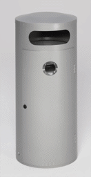 Zeige Details für Abfallsammler/Ascher KS 70, silber für 110 Liter Abfallsack
 Bild von Abfallsammler/Ascher KS 70, silber für 110 Liter Abfallsack