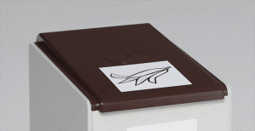 Zeige Details für Deckel braun, für Abfallsystem WSS 60 Liter
 Bild von Deckel braun, für Abfallsystem WSS 60 Liter