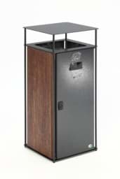 Zeige Details für Abfallsammler B 40, Modell 2, mit Ascher Bild von Abfallsammler B 40, Modell 2, mit Ascher