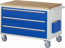 Zeige Details für Montagewagen Modell XXL3.0, B 1145 x T 650 x H 795 mm, Buche-Top 25 mm Bild von Montagewagen Modell XXL3.0, B 1145 x T 650 x H 795 mm, Buche-Top 25 mm