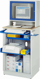 Zeige Details für Computer-Station adlatus - Modell 20, B 720 x T 660 x H 1810 mm
 Bild von Computer-Station adlatus - Modell 20, B 720 x T 660 x H 1810 mm