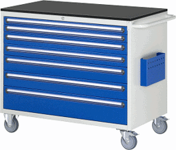 Zeige Details für Montagewagen Modell XXL5.0, B 1145 x T 650 x H 970 mm, Melamin-Top 19 mm Bild von Montagewagen Modell XXL5.0, B 1145 x T 650 x H 970 mm, Melamin-Top 19 mm