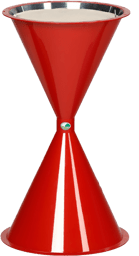 Zeige Details für Standascher Kunststoff, für Hallen, Flure, Foyers und Warteräume, rot ohne Dach Bild von Standascher Kunststoff, für Hallen, Flure, Foyers und Warteräume, rot ohne Dach