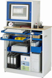 Zeige Details für Computer-Station adlatus - Modell 26, B 1030 x T 660 x H 1810 mm
 Bild von Computer-Station adlatus - Modell 26, B 1030 x T 660 x H 1810 mm