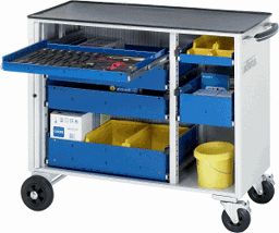 Zeige Details für Werkzeugwagen, B 1025 x T 520 x H 890 mm Bild von Werkzeugwagen, B 1025 x T 520 x H 890 mm