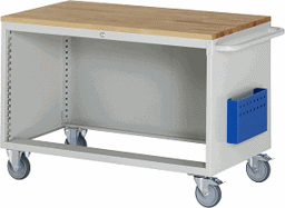 Zeige Details für Montagewagen Modell XXL3, B 1145 x T 650 x H 795 mm, Buche-Top 25 mm Bild von Montagewagen Modell XXL3, B 1145 x T 650 x H 795 mm, Buche-Top 25 mm