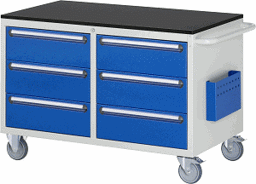 Zeige Details für Montagewagen Modell LL3.0.0, B 1145 x T 650 x H 790 mm, Melamin-Top 19 mm Bild von Montagewagen Modell LL3.0.0, B 1145 x T 650 x H 790 mm, Melamin-Top 19 mm