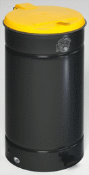 Zeige Details für Tretabfallsammler 60 Liter, anthrazit für 60 Liter Abfallsäcke Bild von Tretabfallsammler 60 Liter, anthrazit für 60 Liter Abfallsäcke