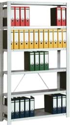 Zeige Details für Bürogrundregal Höhe 2325 mm, Breite 1285 mm, Tiefe 300 mm Bild von Bürogrundregal Höhe 2325 mm, Breite 1285 mm, Tiefe 300 mm