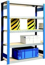 Zeige Details für Grundregal 2000x1695x400 mm HxBxT in diversen Farben
 Bild von Grundregal 2000x1695x400 mm HxBxT in diversen Farben