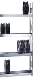 Zeige Details für Felgenanbauregal Breite 875 mm Bild von Felgenanbauregal Breite 875 mm
