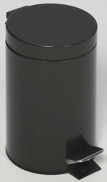 Zeige Details für Tretabfallsammler 5 Liter, anthrazit
 Bild von Tretabfallsammler 5 Liter, anthrazit