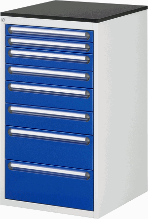 Bild von Schubladenschrank Modell L7.11, B 580xT 650xH 1030 mm