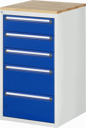 Bild von Schubladenschrank Modell L7.4, B 580xT 650xH 1035 mm