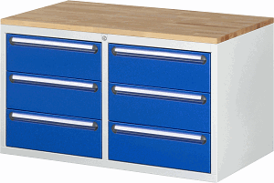 Bild von Schubladenschrank Modell LL3.0.0, B 1145xT 650xH 645 mm