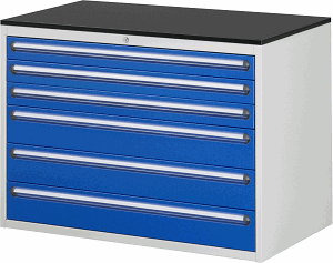 Bild von Schubladenschrank Modell XXL5.9, B 1145xT 650xH 820 mm