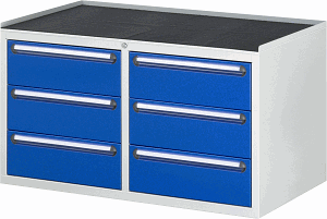 Bild von Schubladenschrank Modell LL3.0.0, B 1145xT 650xH 645 mm