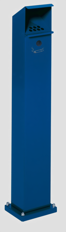 Bild von Ascher als Standsäule enzianblau RAL 5010