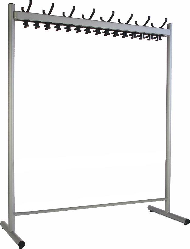 Bild von Standgarderobe Alu-Haken Länge 1100 mm