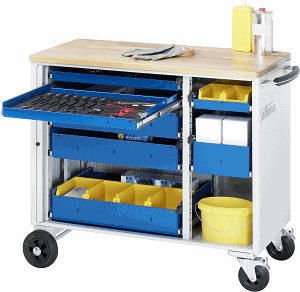 Bild von Werkzeugwagen, B 1025 x T 520 x H 890 mm