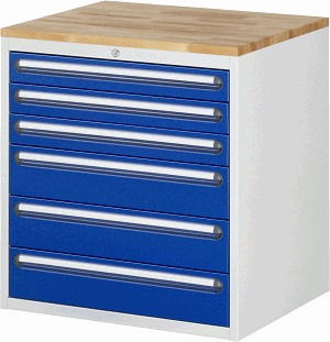 Bild von Schubladenschrank Modell XL5.9, B 770xT 650xH 825 mm