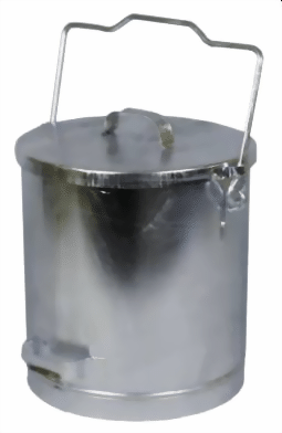 Bild von Mülleimer 20 Liter, mit übergreifendem Gleitdeckel