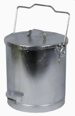 Bild von Mülleimer 20 Liter, mit übergreifendem Gleitdeckel

