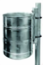 Bild von Wand-Abfallbehälter, Inhalt 35 Liter, feuerverzinkt, zur Wandbefestigung
