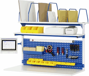 Bild von Komplettaufbau E-7, System-Aufbau Serie E, Systembreite 1000 mm
