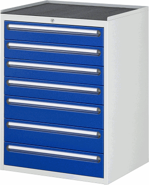 Bild von Schubladenschrank Modell XL7.10, B 770xT 650xH 1035 mm