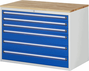 Bild von Schubladenschrank Modell XXL5.9, B 1145xT 650xH 825 mm