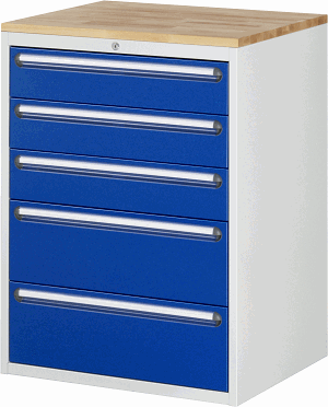 Bild von Schubladenschrank Modell XL7.4, B 770xT 650xH 1035 mm